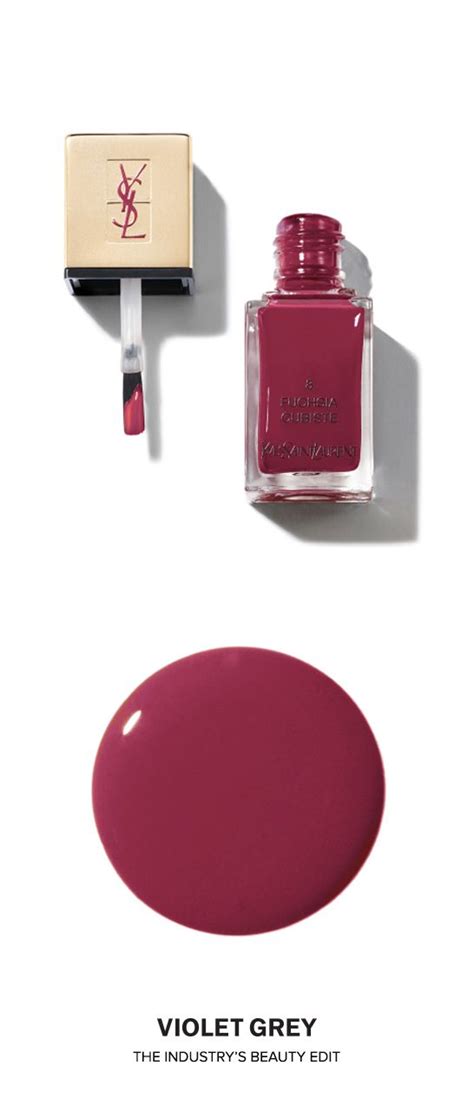 yves saint laurent fuchsia nail polish|ysl la laque nail varnish.